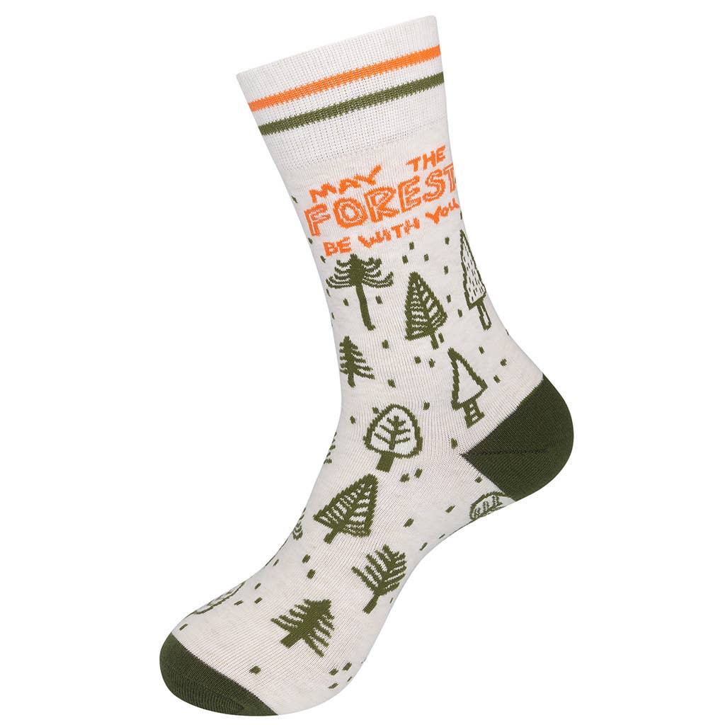 May the Forest Be With You Socks | Unisex Sock | Nature Sock