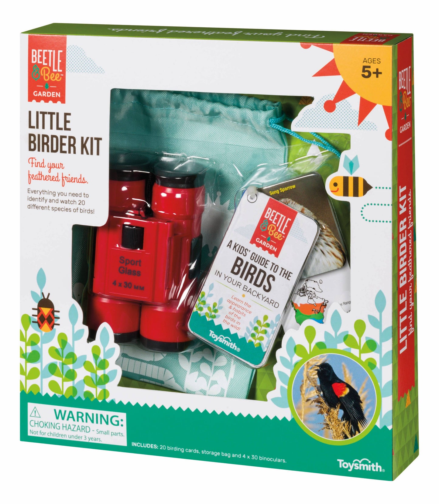 Beetle & Bee Little Birder Set-Bird Watching for Kids