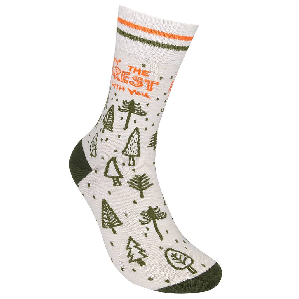 May the Forest Be With You Socks | Unisex Sock | Nature Sock