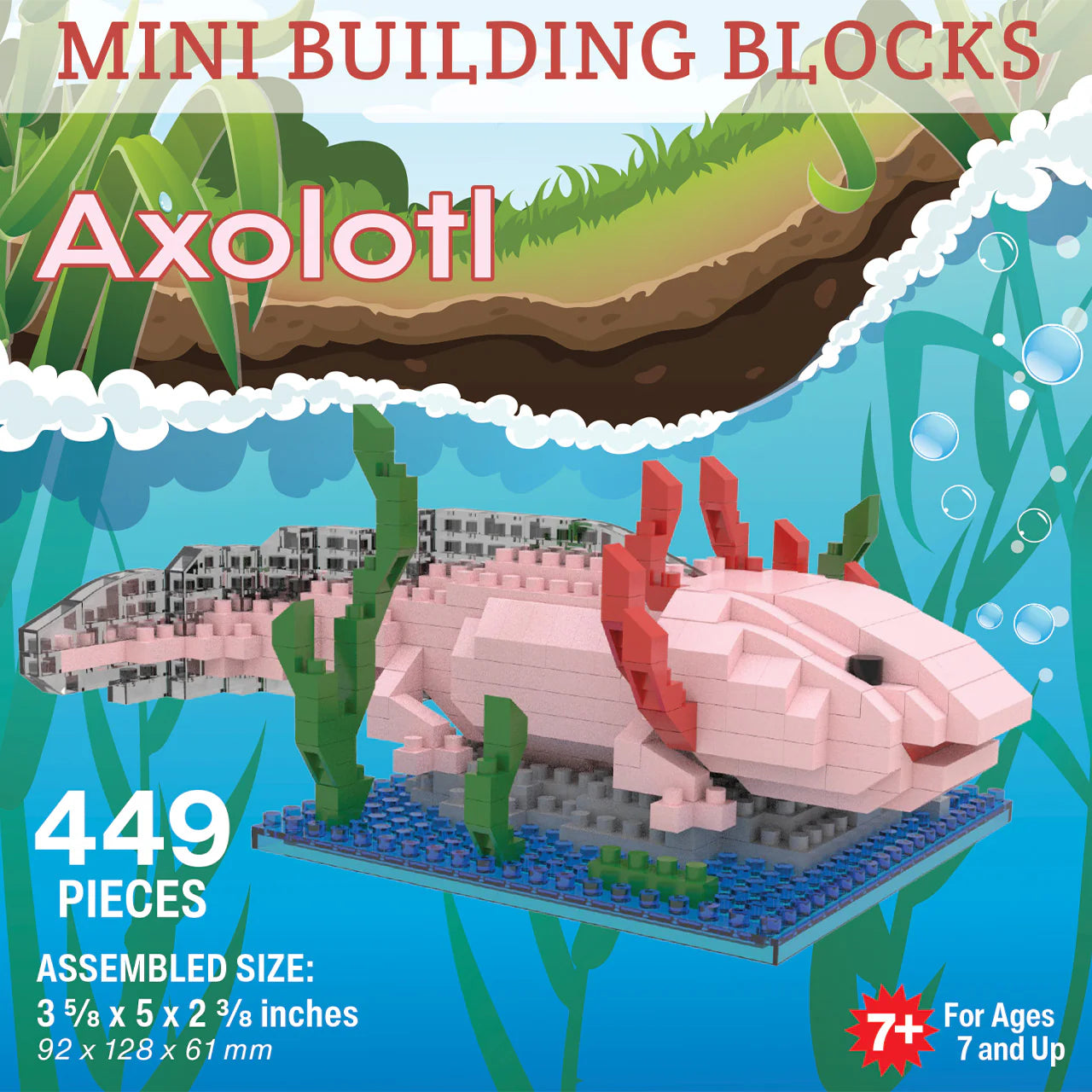 Mini Block Axolotl