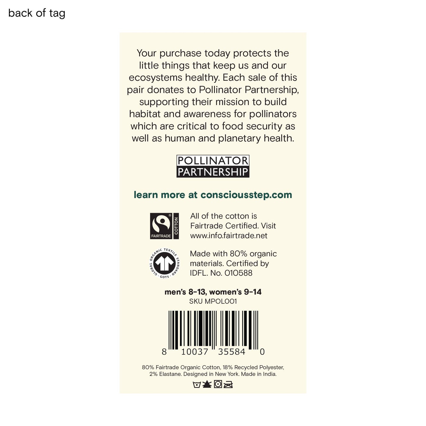 Socks that Protect Pollinators (Blue Ladybugs): Small