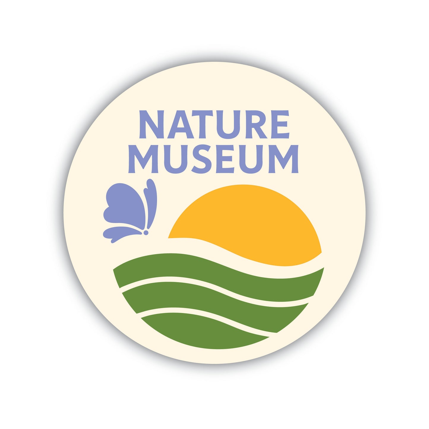 Nature Museum magnetic buttons