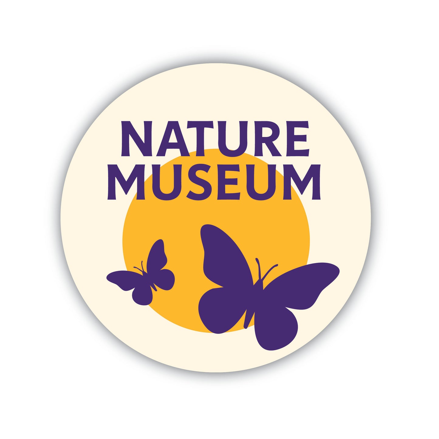 Nature Museum magnetic buttons
