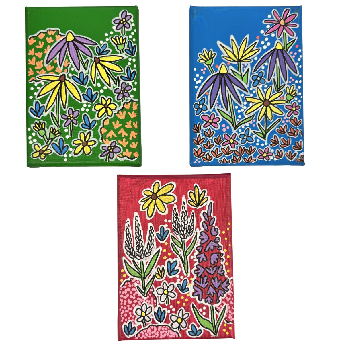 Seed to Sanctuary Acrylic Paintings