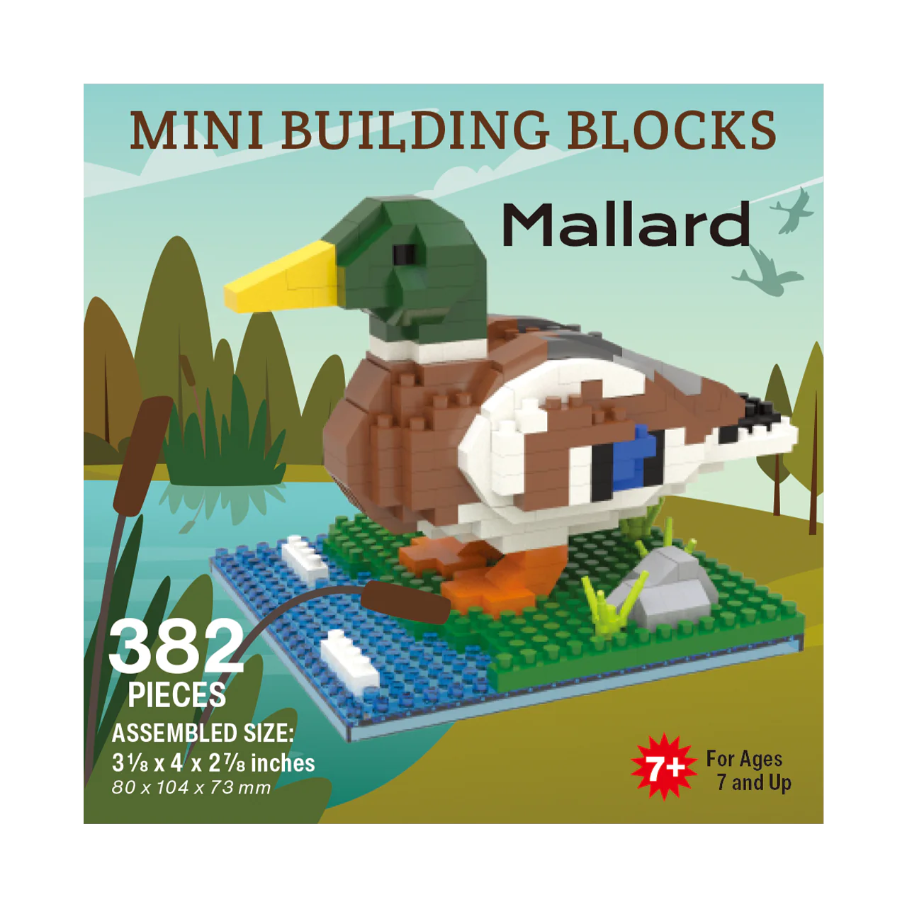 Mini Block Mallard