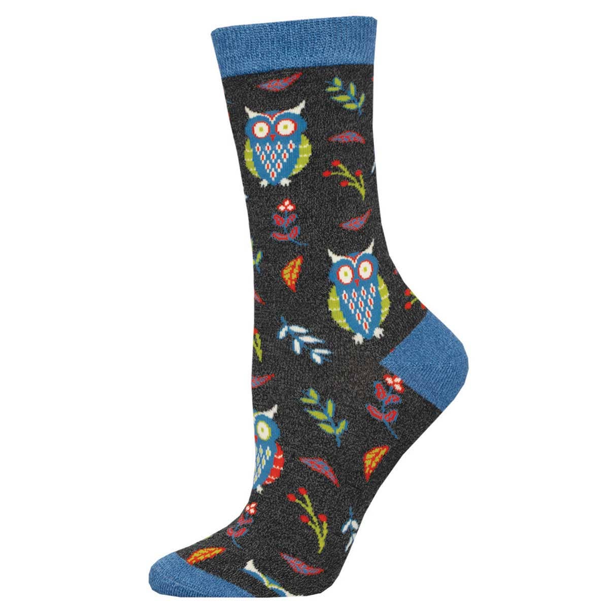 Cute Hoot Charcoal Heather / 9-11