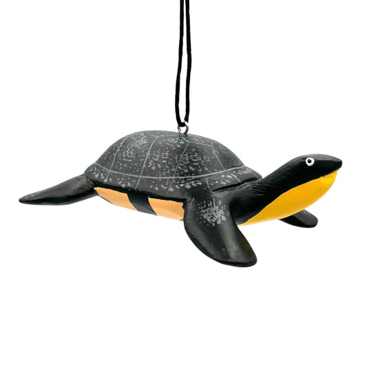 Blanding's Turtle Balsa Ornament