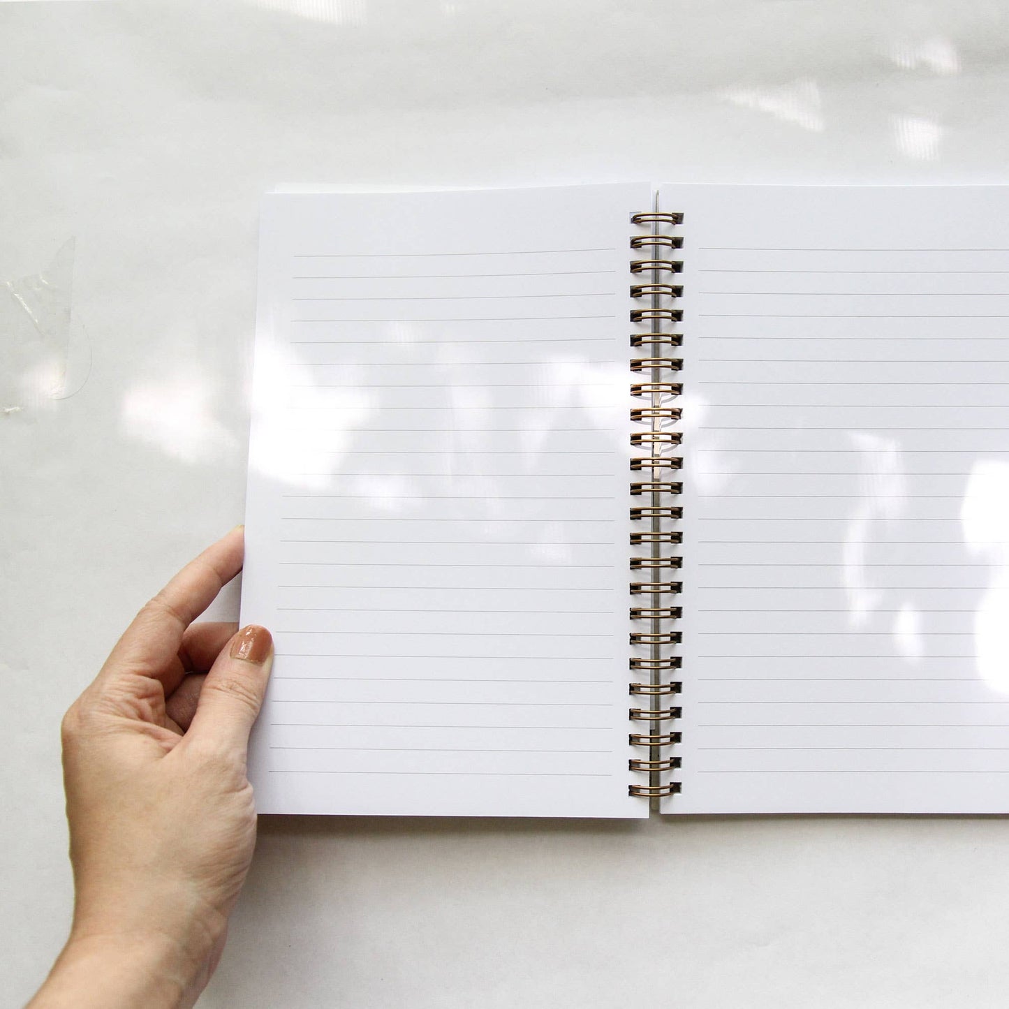 Forest Fern Spiral Bound Notebook: Lined