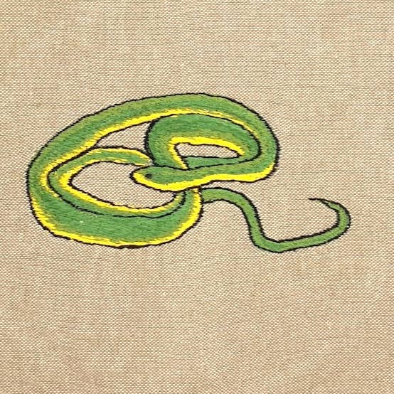 Rough Green Snake Field Bag