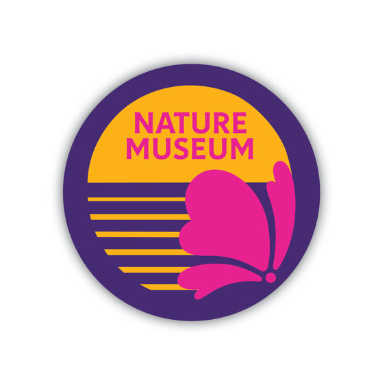 Nature Museum magnetic buttons