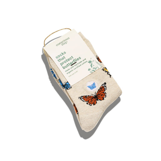 Kids Socks that Protect Butterflies: Toddler