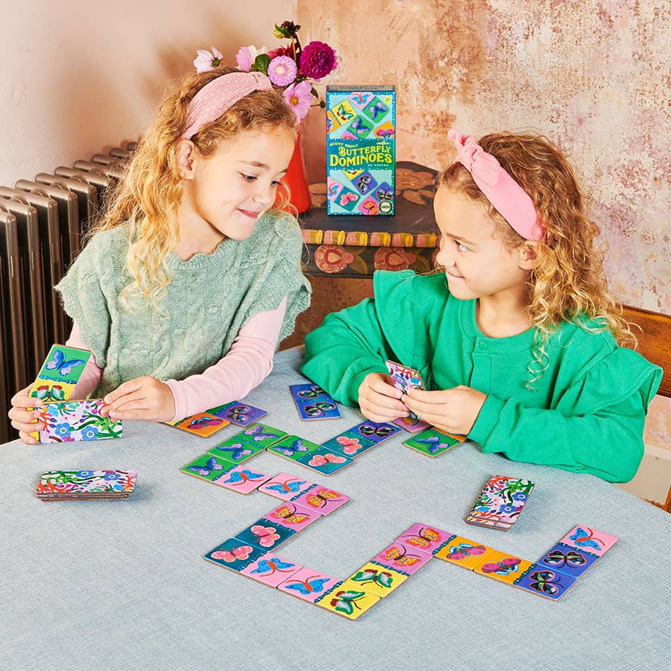 Butterfly Giant Shiny Dominoes