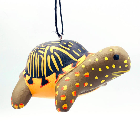 Box Turtle Balsa Ornament
