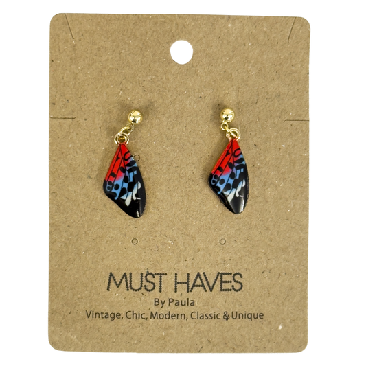 Must Haves - Butterfly Wing Earrings