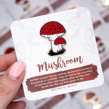 Mushroom Enamel Pin