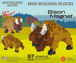 Mini Block Bison