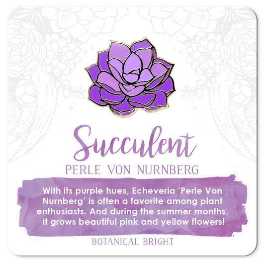 Perle Von Nurnberg Succulent Enamel Pin