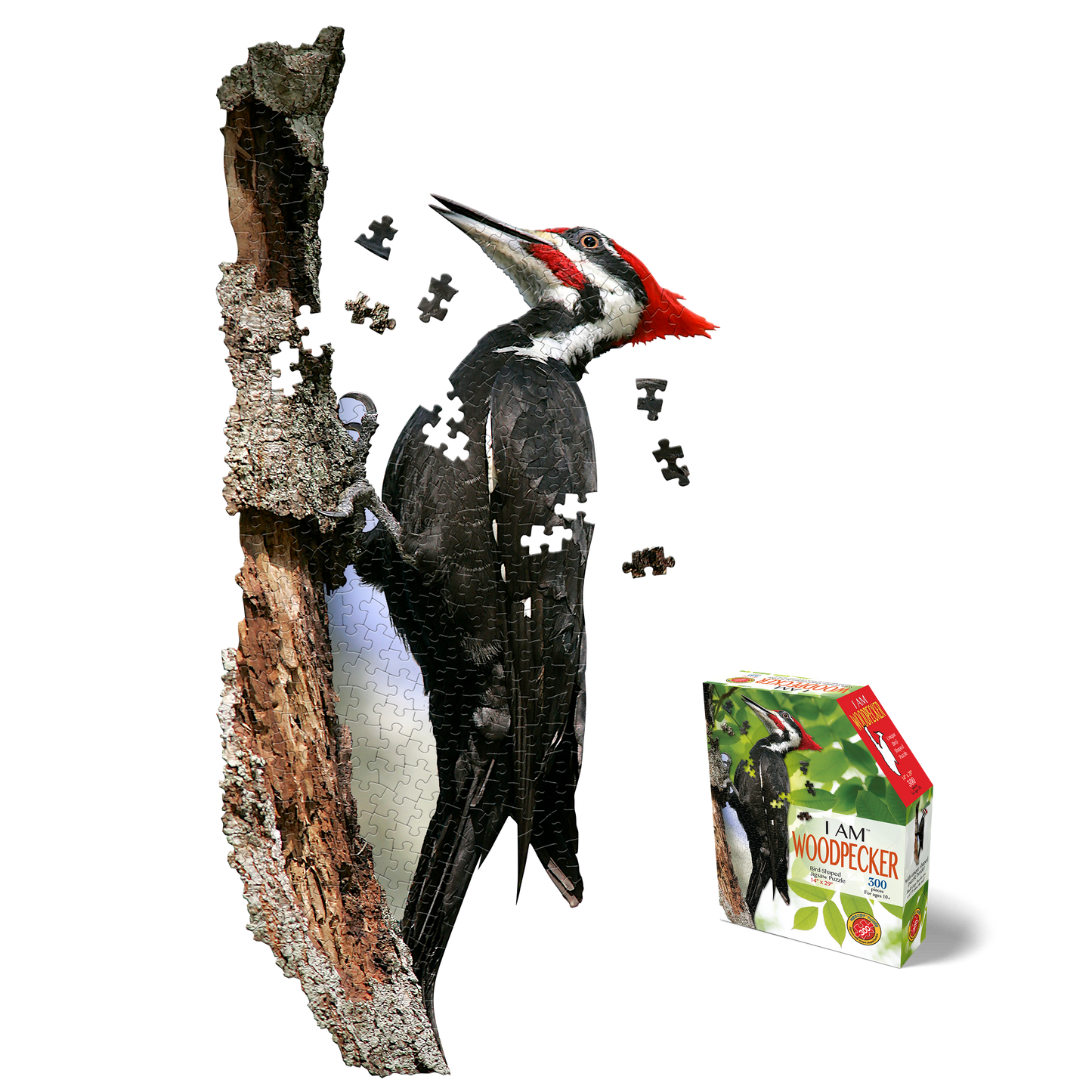 I AM Woodpecker 300 piece jigsaw puzzle