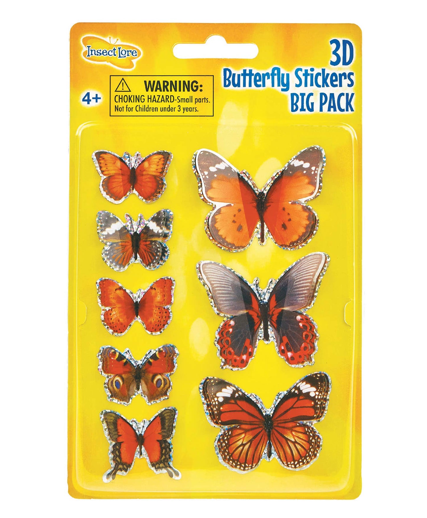 3D Butterfly Stickers BIG PACK